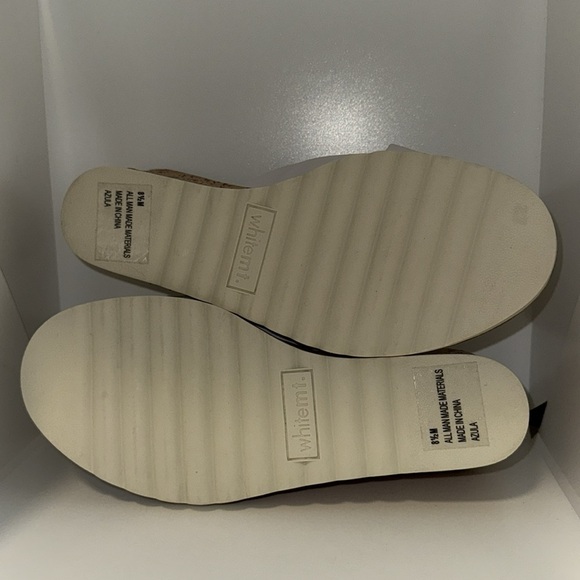 Cliffs White Mountain Azula Twist Knot Wedge Sandals Vegan Leather Women’s 8.5 - Picture 10 of 11